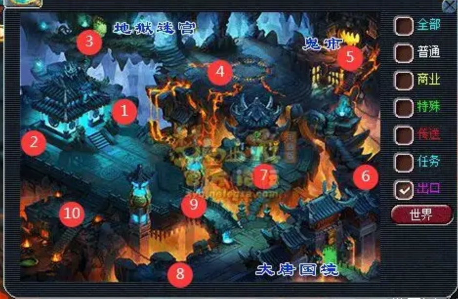 梦幻西游齐天大圣副本阎王在哪